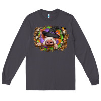 Smoke halloween pig Long Sleeve Tee - CowhideDigitalArt