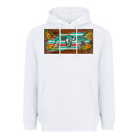 White western howdy cowgirl leopard serape   license plate template Heavyweight Hoodie - BarkalooDesign