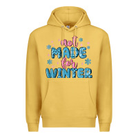 Antique Gold not made for winter Premium Hoodie - MaliasSmallBusiness