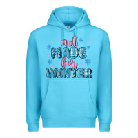 Ocean Blue not made for winter Premium Hoodie - MaliasSmallBusiness