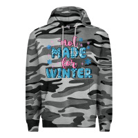 Slate Camo not made for winter Premium Hoodie - MaliasSmallBusiness