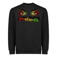 Black Juneteenth eyes Heavyweight Sweatshirt - RanaPortraitStore