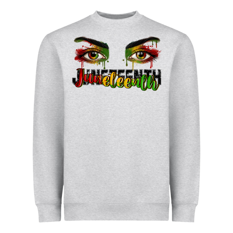 Juneteenth Eyes Heavyweight Sweatshirt by RanaPortraitStore | Teevron