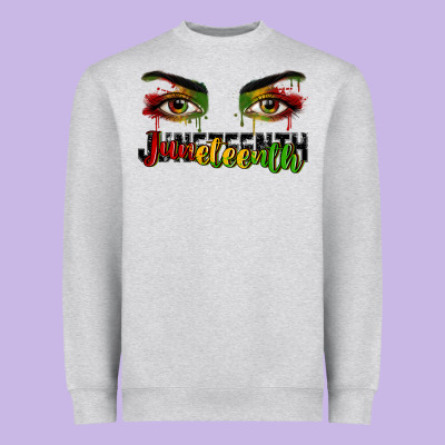 Heavyweight Sweatshirt Juneteenth eyes