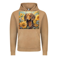 Vintage Camel dachshund Vintage Hoodie - Unal Design