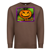 Chestnut Happy Halloween Pumpkin Premium Sweatshirt - Jasminsmagicworld