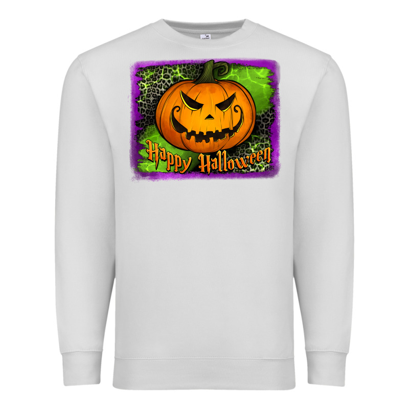 Happy Halloween Pumpkin Premium Sweatshirt by Jasminsmagicworld | Teevron
