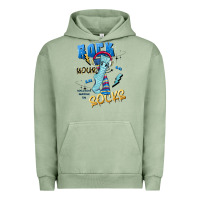 Pigment Oil Green rock your Urban Hoodie - Artiststas