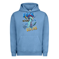 Pigment Pebble Blue rock your Urban Hoodie - Artiststas