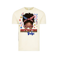 Vintage Arctic American babe afro messy bun Vintage Tee - texasbilliewilder