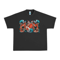Pigment Black mom american football Urban Heavy Tee - Zillion Design Studio