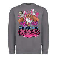 Storm Just a girl obsessed with sneakers Heavyweight Sweatshirt - RanaPortraitStore