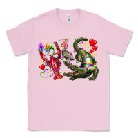 Bubblegum Pink mardi gras Classic Tee - RacoonDesign
