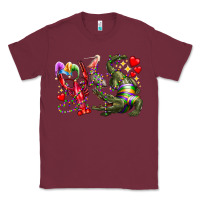 Burgundy mardi gras Classic Tee - RacoonDesign