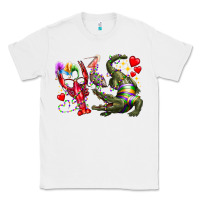 White mardi gras Classic Tee - RacoonDesign