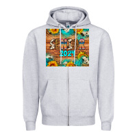 Heather Grey senior 2024 tumbler  2 artiststas Zipper Hoodie - Artiststas