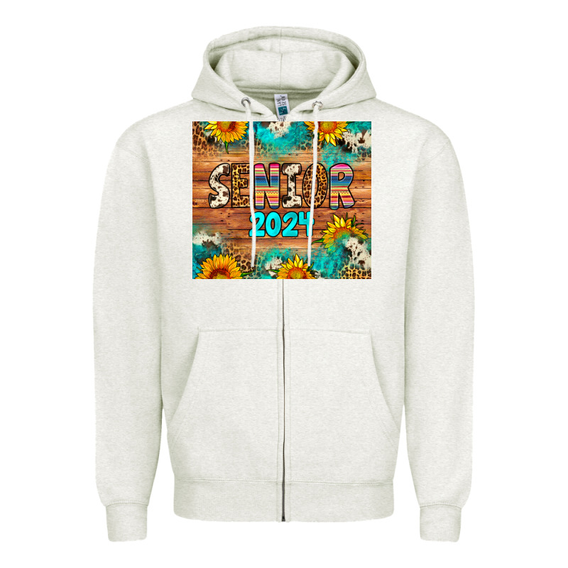 Senior 2024 Tumbler  2 Artiststas Zipper Hoodie by Artiststas | Teevron