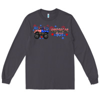 Smoke all american boy libbey glass Long Sleeve Tee - HRA Design Shop