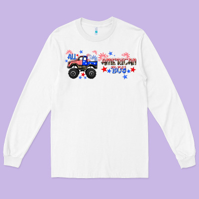 All American Boy Libbey Glass Long Sleeve Tee Designed By Hra Design Shop