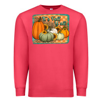 Cardinal It's Fall y'all pumpkins halloween and sunflowers Premium Sweatshirt - Jasminsmagicworld