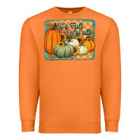 Carrot It's Fall y'all pumpkins halloween and sunflowers Premium Sweatshirt - Jasminsmagicworld