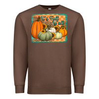 Chestnut It's Fall y'all pumpkins halloween and sunflowers Premium Sweatshirt - Jasminsmagicworld