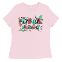 Bubblegum Pink physical assistant Ladies Tee - AdoDesignShop
