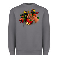 Storm Juneteenth black girl sneakers Heavyweight Sweatshirt - RanaPortraitStore