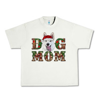 Pistachio christmas  white shepherd dog mom Urban Heavy Tee - RanaPortraitStore