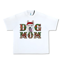 White christmas  white shepherd dog mom Urban Heavy Tee - RanaPortraitStore