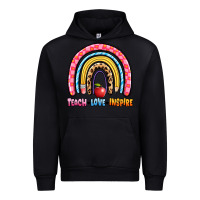 Black teach love inspire rainbow Urban Hoodie - Artiststas