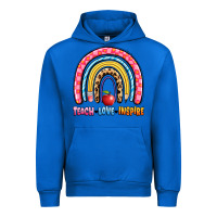 Cobalt teach love inspire rainbow Urban Hoodie - Artiststas