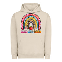 Pigment French Oak teach love inspire rainbow Urban Hoodie - Artiststas