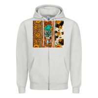 Dove Grey senior 2024 Zipper Hoodie - Artiststas