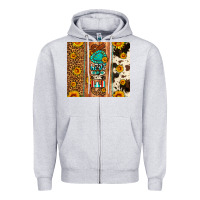 Heather Grey senior 2024 Zipper Hoodie - Artiststas