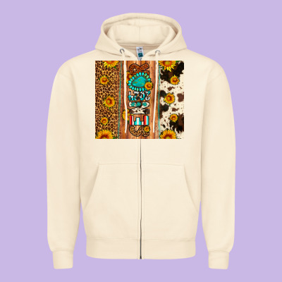Senior 2024 Zipper Hoodie Designed By Artiststas