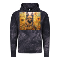 Cloud Black german shepherd Vintage Hoodie - Unal Design