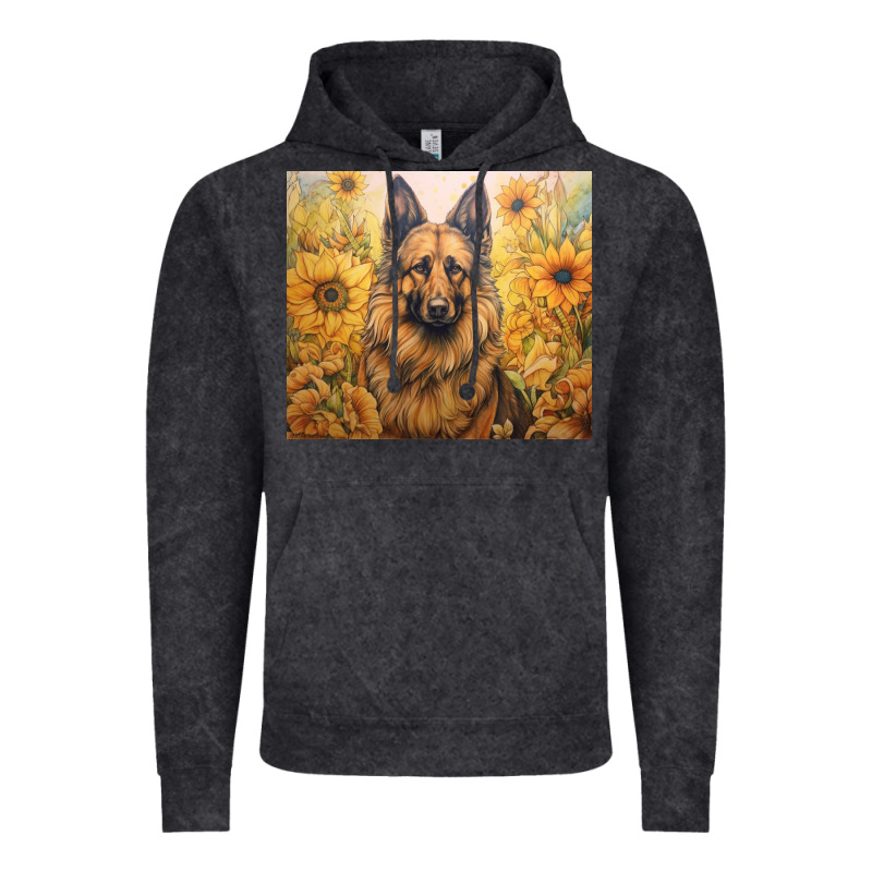German Shepherd Vintage Hoodie by Unal Design | Teevron