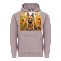 Vintage Zinc german shepherd Vintage Hoodie - Unal Design