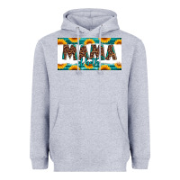 Heather Grey mama of both license plate Heavyweight Hoodie - Jasminsmagicworld