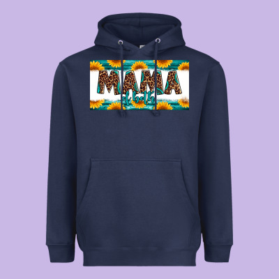 Mama Of Both License Plate Heavyweight Hoodie Designed By Jasminsmagicworld