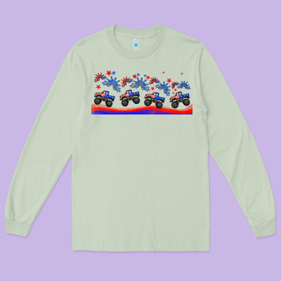 American Truck Libbey Glass Long Sleeve Tee Designed By Hra Design Shop