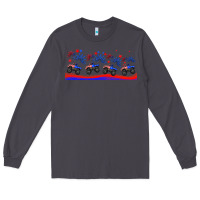 Smoke american truck libbey glass Long Sleeve Tee - HRA Design Shop