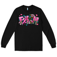 Black cancer faith cross Long Sleeve Tee - AdoDesignShop