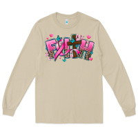 Mushroom cancer faith cross Long Sleeve Tee - AdoDesignShop