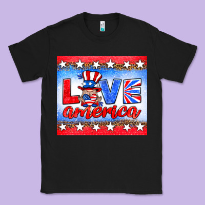 Love America Gnome Classic Tee Designed By Hra Design Shop
