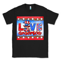 Black love america gnome Classic Tee - HRA Design Shop