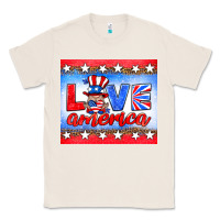 Natural love america gnome Classic Tee - HRA Design Shop