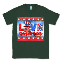 Sports Green love america gnome Classic Tee - HRA Design Shop