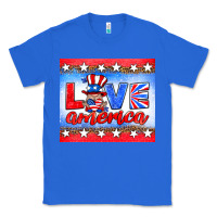 True Royal love america gnome Classic Tee - HRA Design Shop